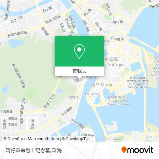湾仔革命烈士纪念墓地图