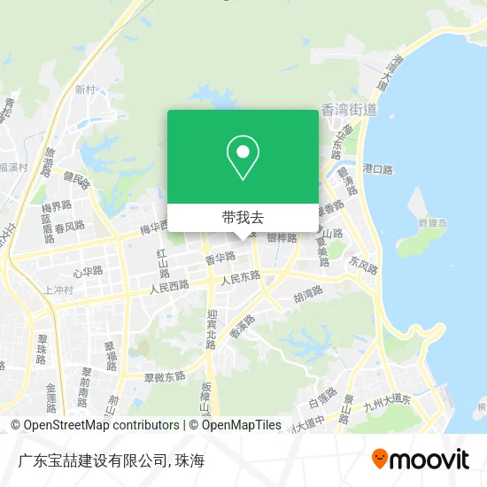 广东宝喆建设有限公司地图
