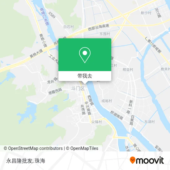 永昌隆批发地图
