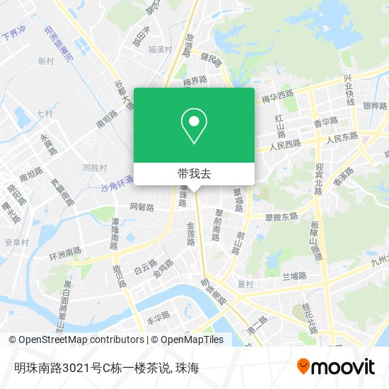 明珠南路3021号C栋一楼茶说地图