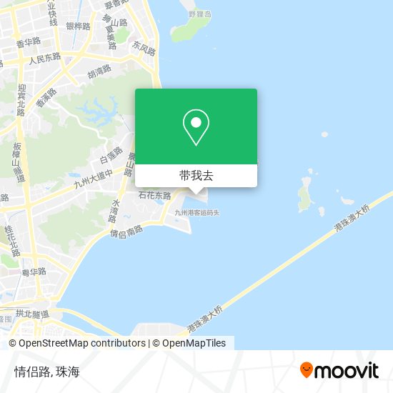 情侣路地图