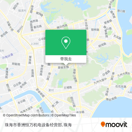 珠海市香洲恒万机电设备经营部地图