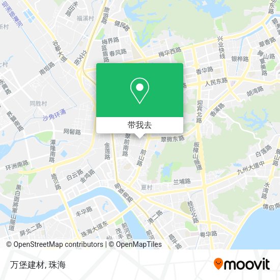 万堡建材地图