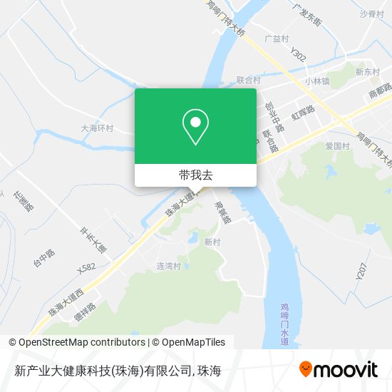 新产业大健康科技(珠海)有限公司地图