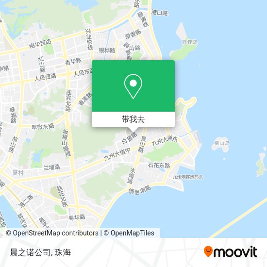 晨之诺公司地图