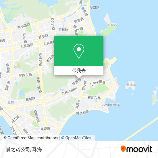 晨之诺公司地图