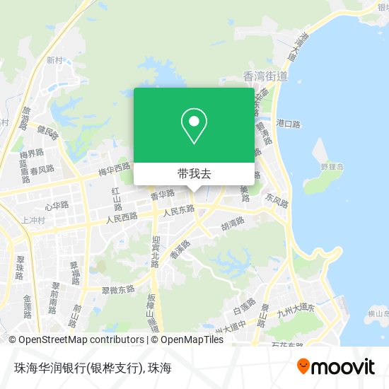 珠海华润银行(银桦支行)地图