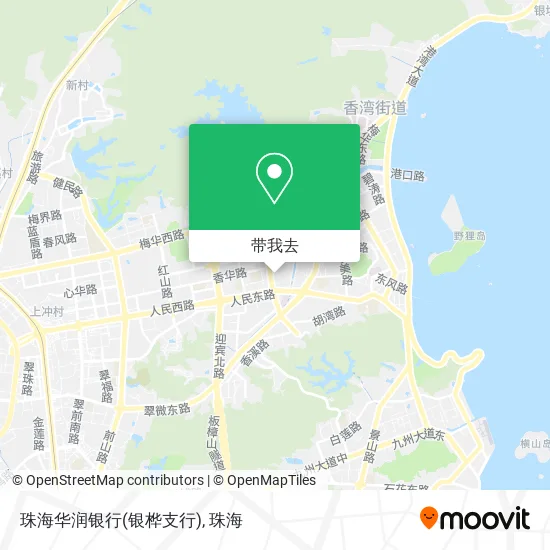 珠海华润银行(银桦支行)地图