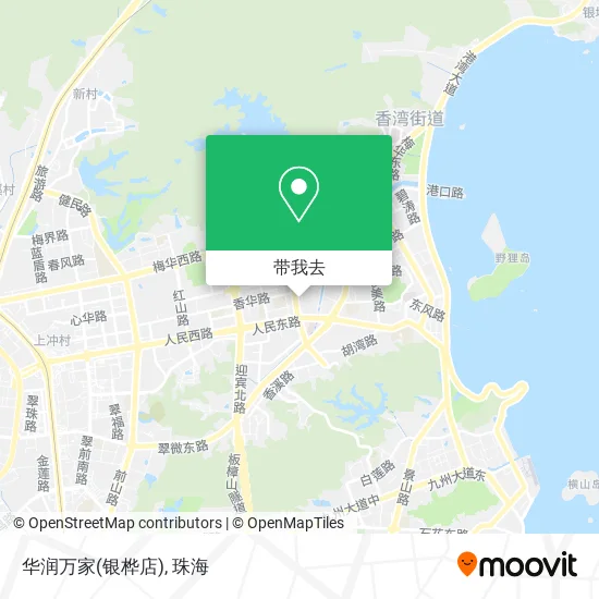 华润万家(银桦店)地图