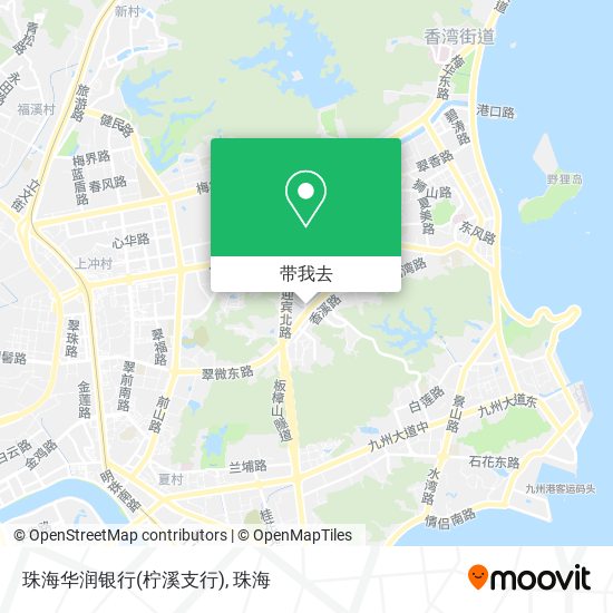 珠海华润银行(柠溪支行)地图
