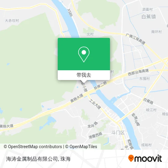 海涛金属制品有限公司地图