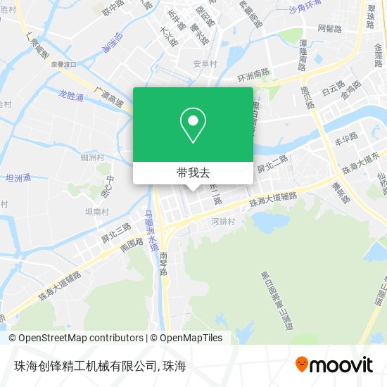 珠海创锋精工机械有限公司地图