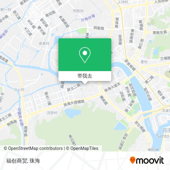 福创商贸地图