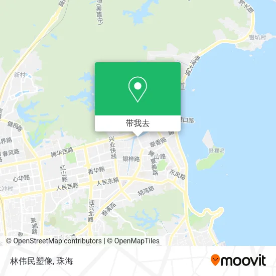 林伟民塑像地图