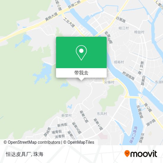 恒达皮具厂地图