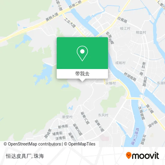 恒达皮具厂地图