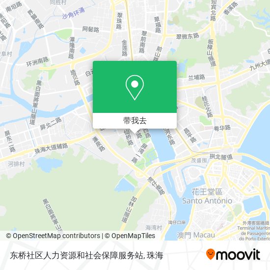 东桥社区人力资源和社会保障服务站地图