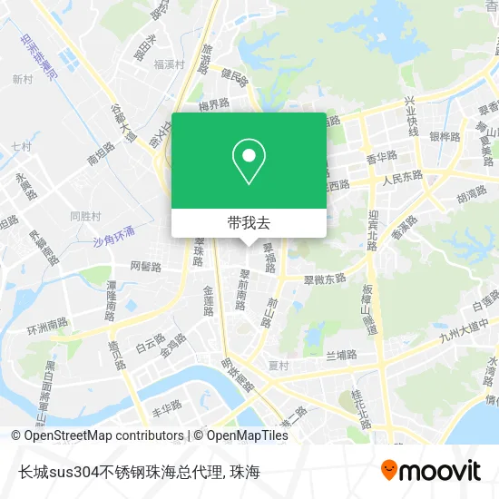 长城sus304不锈钢珠海总代理地图