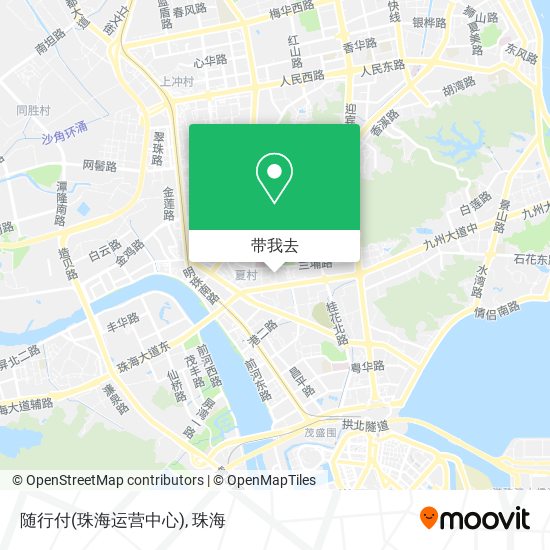 随行付(珠海运营中心)地图