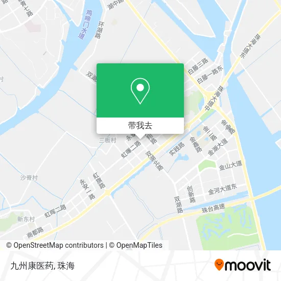 九州康医药地图