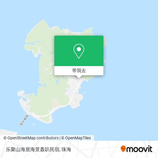 乐聚山海居海景轰趴民宿地图