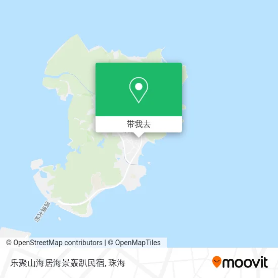 乐聚山海居海景轰趴民宿地图