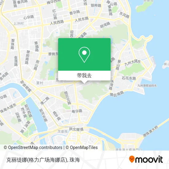 克丽缇娜(格力广场海娜店)地图