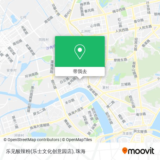 乐见酸辣粉(乐士文化创意园店)地图