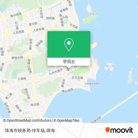 珠海市税务局-停车场地图