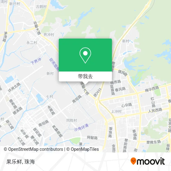 果乐鲜地图