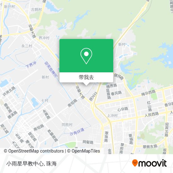 小雨星早教中心地图