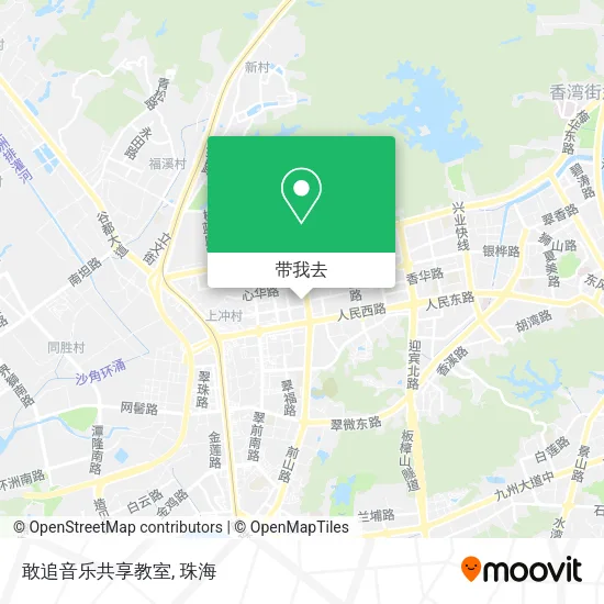 敢追音乐共享教室地图