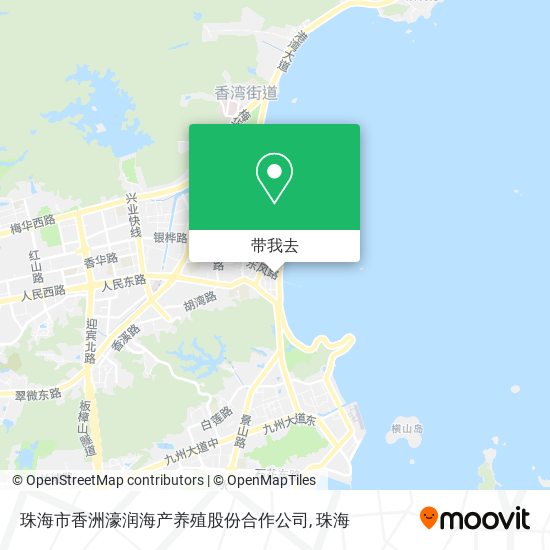 珠海市香洲濠润海产养殖股份合作公司地图