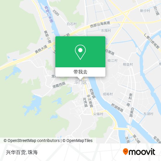 兴华百货地图