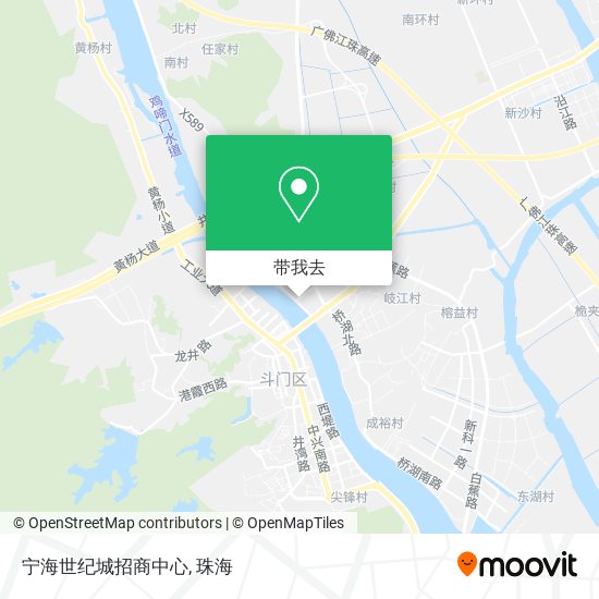宁海世纪城招商中心地图
