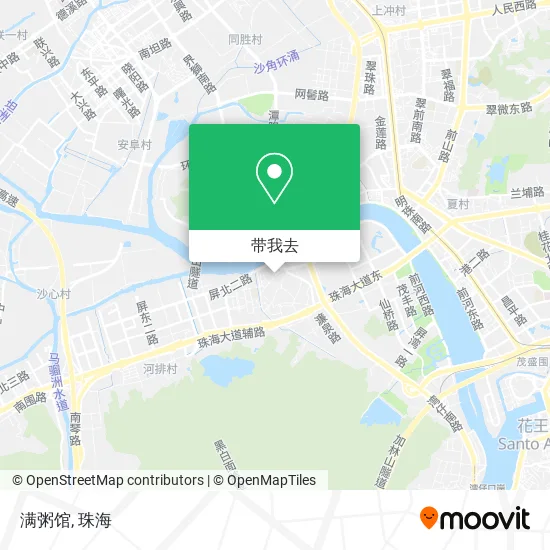 满粥馆地图