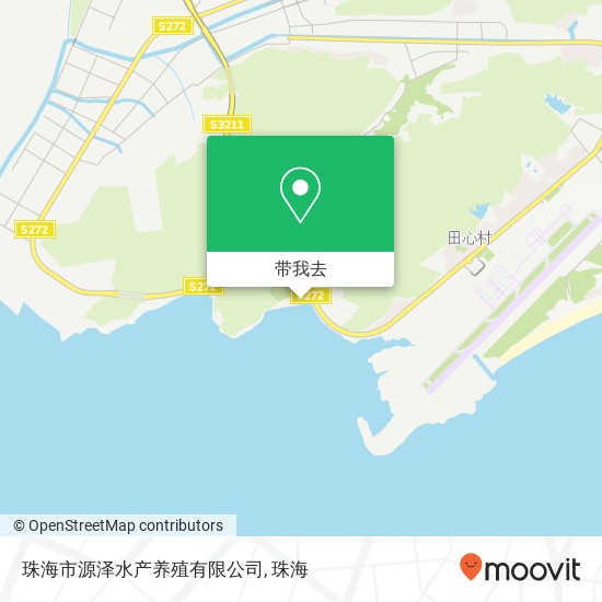 珠海市源泽水产养殖有限公司地图