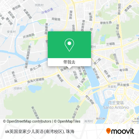 sk英国皇家少儿英语(南湾校区)地图