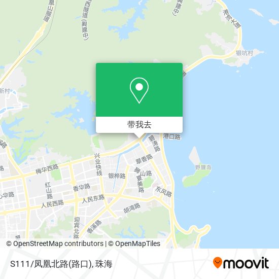S111/凤凰北路(路口)地图