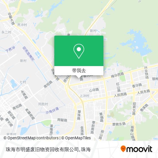 珠海市明盛废旧物资回收有限公司地图