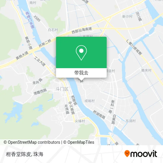 柑香堂陈皮地图