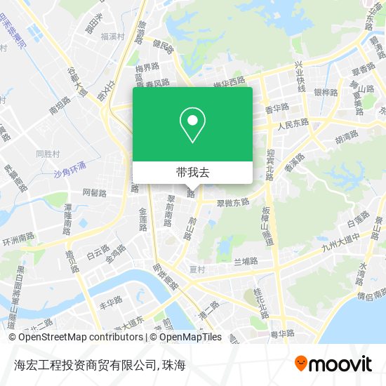 海宏工程投资商贸有限公司地图