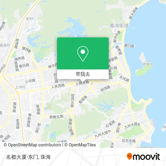 名都大厦-东门地图