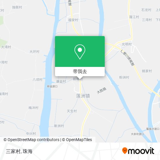 三家村地图