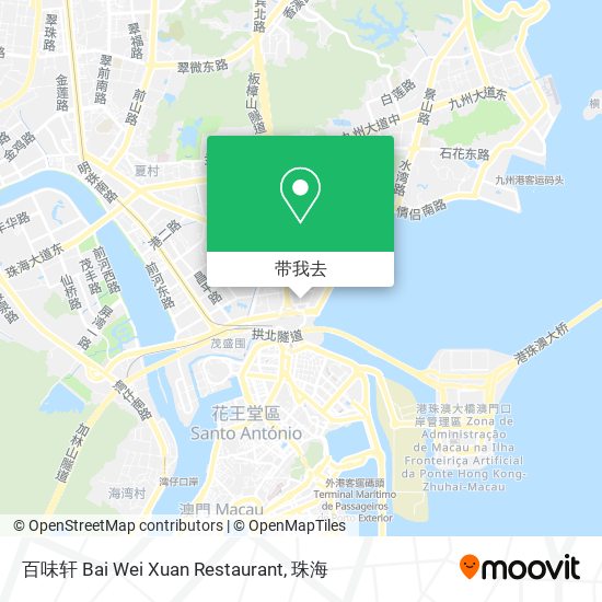 百味轩 Bai Wei Xuan Restaurant地图