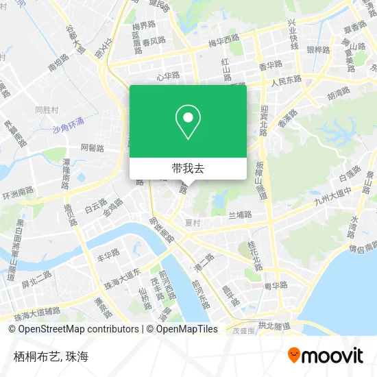 栖桐布艺地图