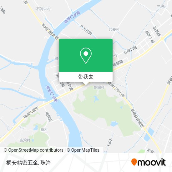 桐安精密五金地图