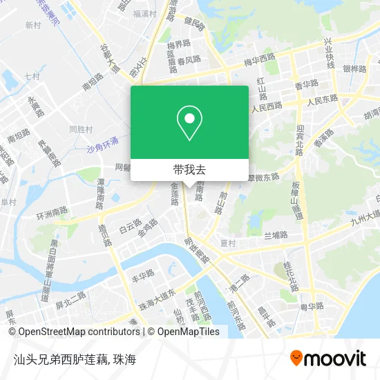 汕头兄弟西胪莲藕地图