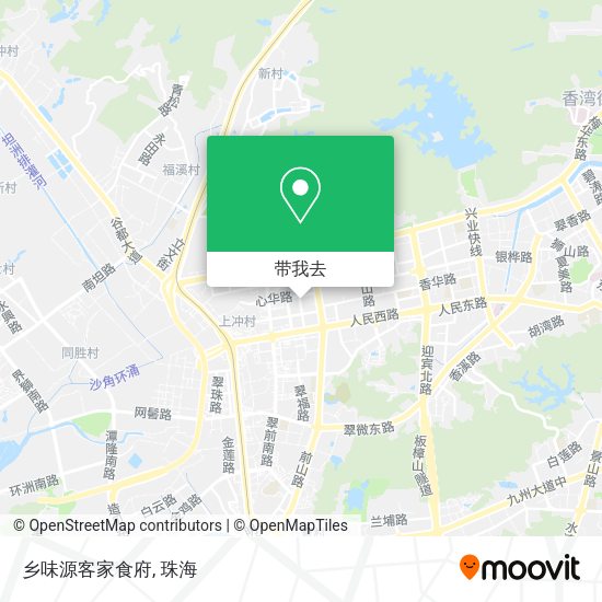 乡味源客家食府地图