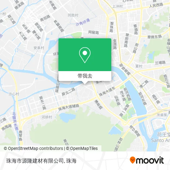 珠海市源隆建材有限公司地图